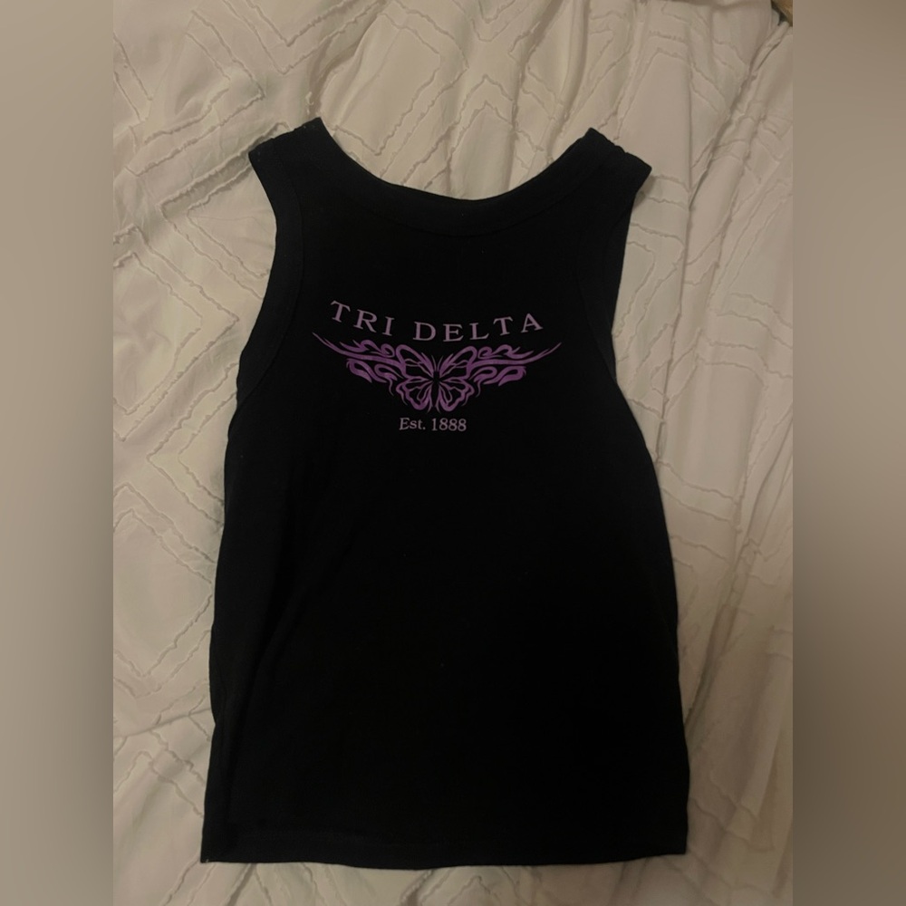 Tri Delta Butterfly Tank
